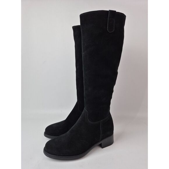 La Canadienne Women's Black Suede Love Boots Size 6 M - Picture 2 of 7